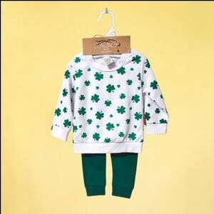 C23. NWT LILA & JACK Lucky Outfit‎ - Size 9/12 Months